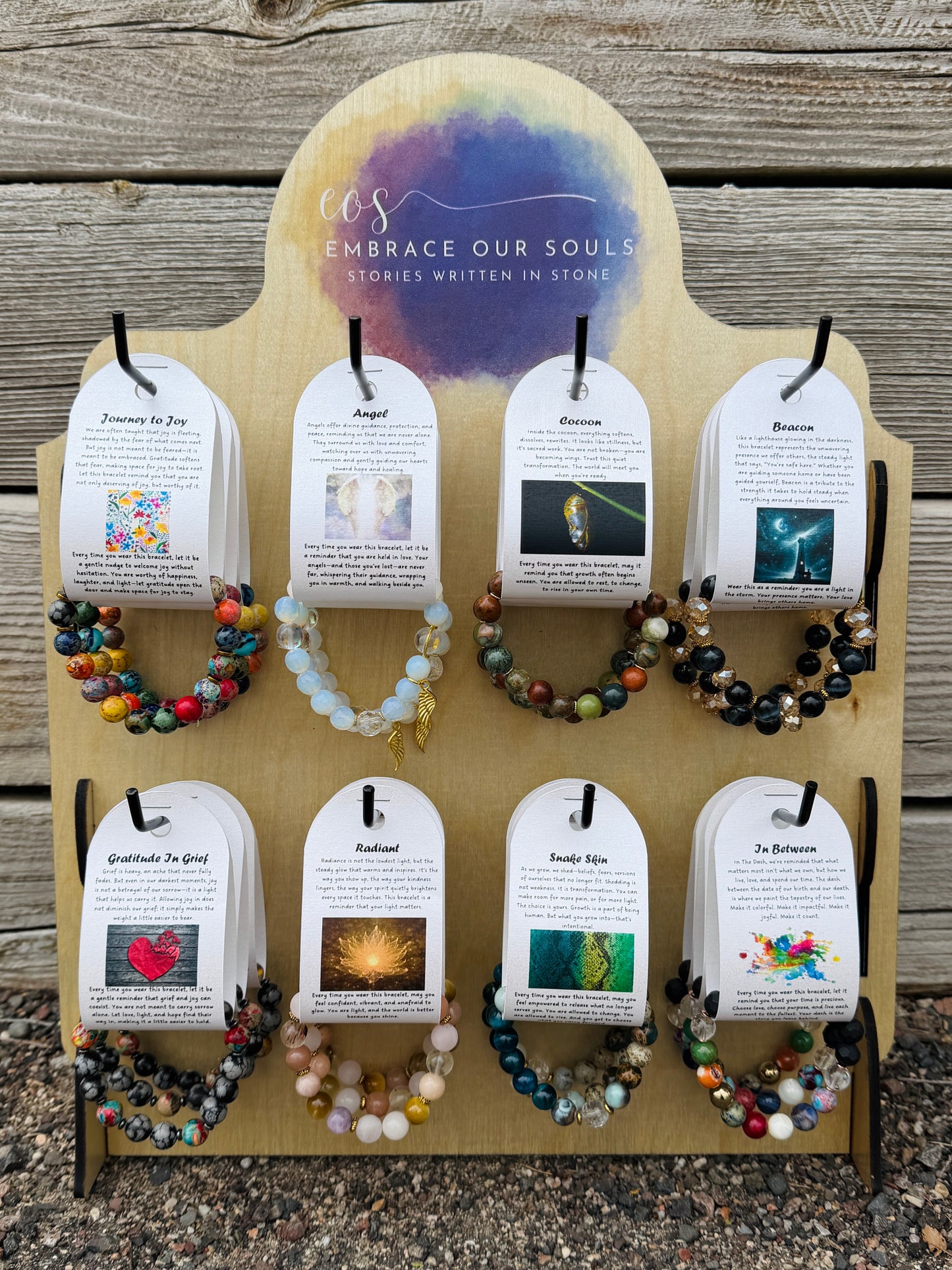 24-Capacity, 1-sided Bracelet Display