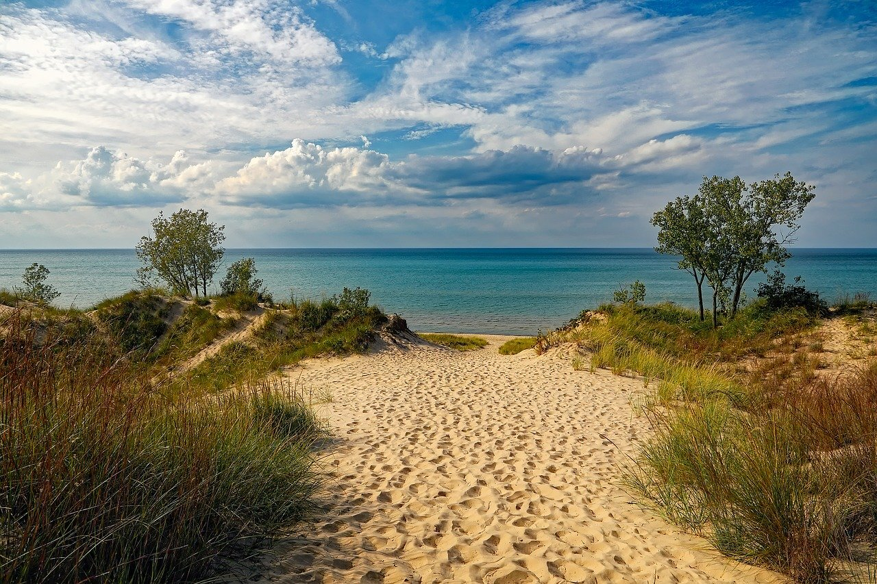 Shores of Lake Michigan