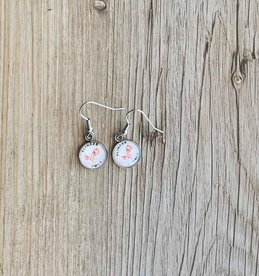 Slinger Owls Charm Earrings