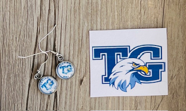 Totino-Grace Eagles Charm Earrings