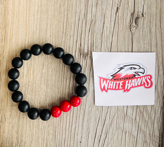 Westonka White Hawks 10mm Matte Black